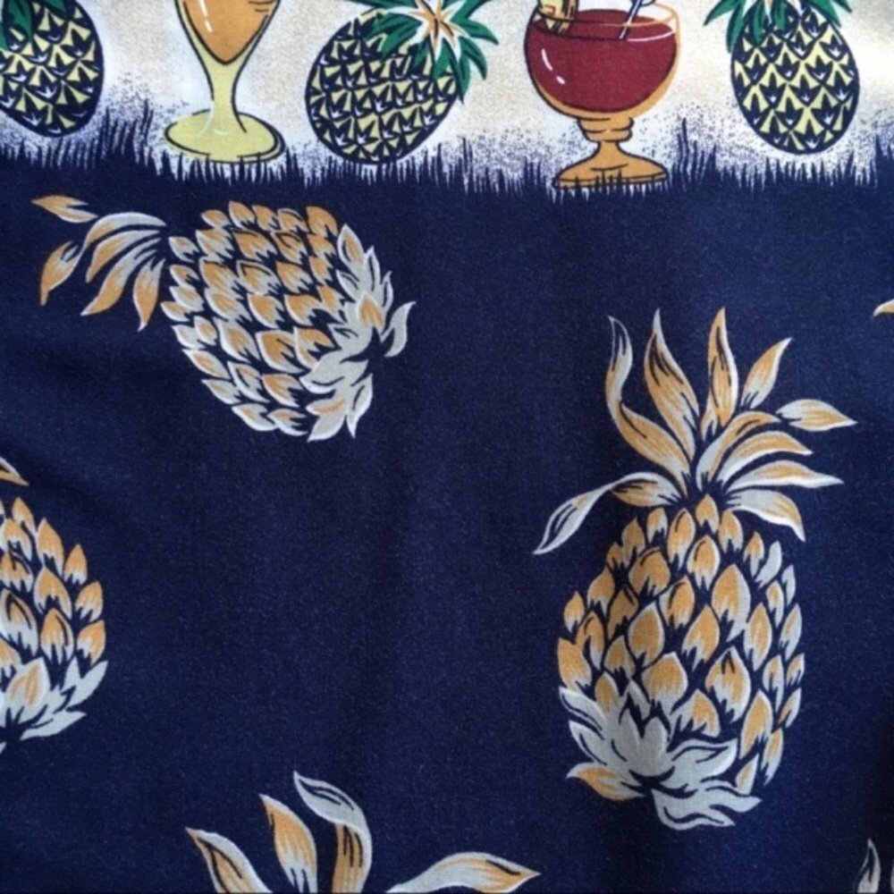 Pierre Cardin Hawaiian short sleeve shirt XL - Picture 4 of 6